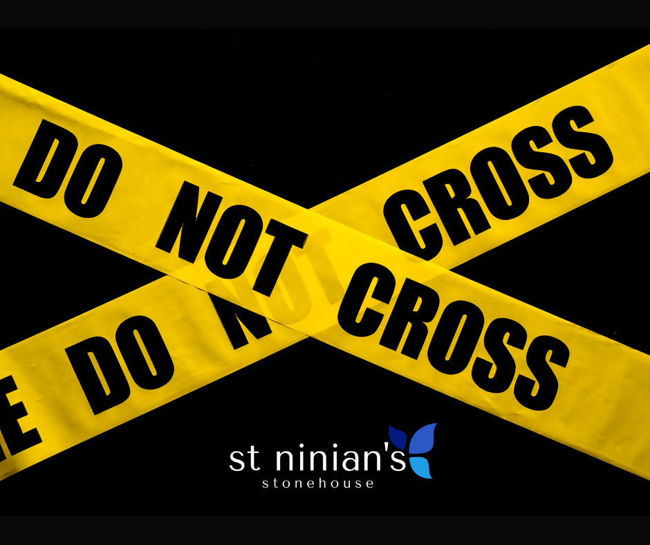 do not cross